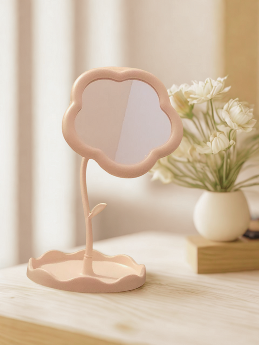 cute flower mirror